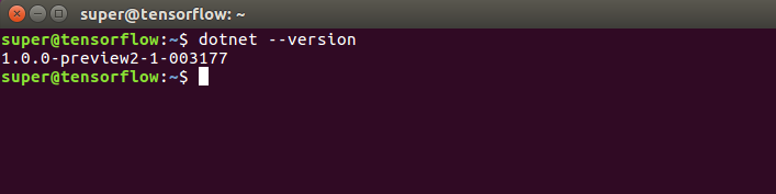 dotnet-core-installed